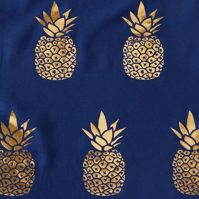 Gilded Pineapple Shower Curtain Blue - SKL Home Gilded Pineapple Shower Curtain Blue - SKL Home -Bathroom Products Store GUEST 347677b9 65d3 4cc7 a861 e530904662ce