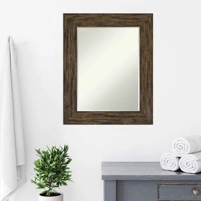 Amanti Art Fencepost Petite Bevel Wood Bathroom Wall Mirror Amanti Art Fencepost Petite Bevel Wood Bathroom Wall Mirror -Bathroom Products Store GUEST 3531ade7 44bc 4f61 98dc 7d6a74c31a9d