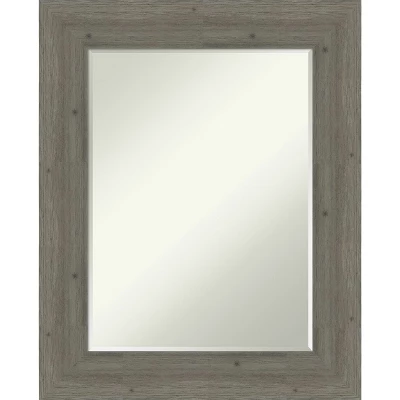 Amanti Art Fencepost Petite Bevel Wood Bathroom Wall Mirror Amanti Art Fencepost Petite Bevel Wood Bathroom Wall Mirror -Bathroom Products Store GUEST 367ff943 a554 45b9 be21 c6113a0f87e7