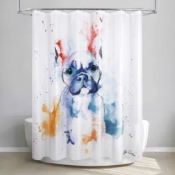 Water Pup Shower Curtain - Allure Home Creations