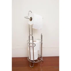 Home Basics Toilet Paper Holder And Dispenser -Bathroom Products Store GUEST 37e63ab8 a035 44da bb13 2e7955e720e6