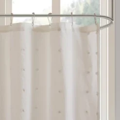 Urban Habitat Kay Cotton Pom-Pom Shower Curtain -Bathroom Products Store GUEST 3861d09c 4d85 4566 a38b 7bf0ae6587e0