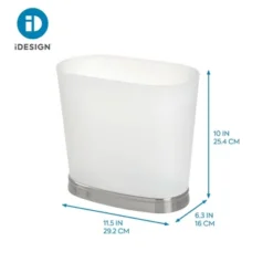 Gina Oval Wastecan - IDESIGN -Bathroom Products Store GUEST 3924b80d d445 4650 b23f 29304ea8bb8c