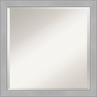 Vista Brushed Framed Bathroom Vanity Wall Mirror Nickel - Amanti Art Vista Brushed Framed Bathroom Vanity Wall Mirror Nickel - Amanti Art -Bathroom Products Store GUEST 39614b1e 5aca 4cfa bf9b 559d98ed9b7b