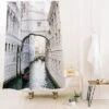 Romana Lilic LA76 Photography Venice Canals Shower Curtain Yellow - Deny Designs -Bathroom Products Store GUEST 39cee615 a748 4377 81bf 62723acc3e52