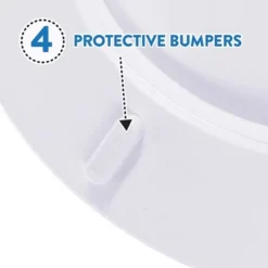 J&V Textiles Embroidered Soft Round Toilet Seat With Easy Clean & Change Hinge, Padded -Bathroom Products Store GUEST 3a102c1b c900 446c b14d f2c32c9afe1f