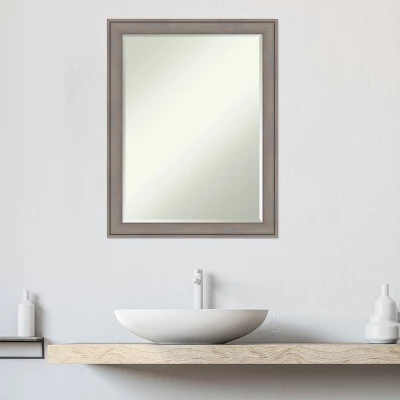 Amanti Art Greywash Petite Bevel Wood Bathroom Wall Mirror 27.5 x 21.5 in. Amanti Art Greywash Petite Bevel Wood Bathroom Wall Mirror 27.5 X 21.5 In. -Bathroom Products Store GUEST 3d2488e6 a64a 4390 b7d6 ac6894f3b3fb