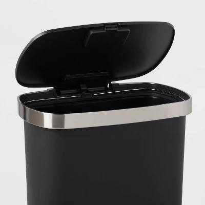 Plastic Locking Lid Step Trash Can Black - Brightroom™" Plastic Locking Lid Step Trash Can Black - Brightroom™" -Bathroom Products Store GUEST 3e69c8ec 48a7 41a8 b89a ebb54fbd1373