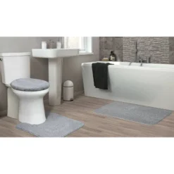 Gramercy 3pc Washable Bathroom Rug Set - Garland Rug -Bathroom Products Store GUEST 402ea297 e197 43f6 9cb3 717b46aaf924