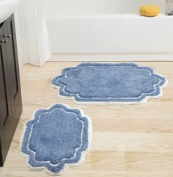 Allure Collection Cotton Tufted Set Of 2 Bath Rug Set - Home Weavers -Bathroom Products Store GUEST 41384fd2 5d72 4817 929d 0fc077c95957