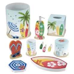 Avanti Surf Time Wastebasket