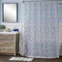 Terrazzo PEVA Shower Curtain Blue - SKL Home -Bathroom Products Store GUEST 43b89729 9ac8 4334 abaa 7e6b58613f24