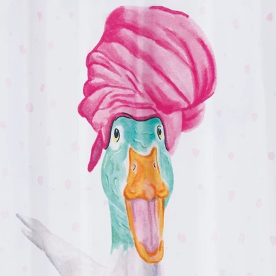 Mud Mask Duck Shower Curtain White/Pink - Allure Home Creations Mud Mask Duck Shower Curtain White/Pink - Allure Home Creations -Bathroom Products Store GUEST 43d31431 7026 475f aaad 1f1b5b9eb8b5