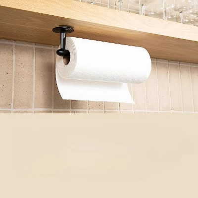 Aviano Hardware Wall Mounted Metal Paper Towel Holder - Black Aviano Hardware Wall Mounted Metal Paper Towel Holder - Black -Bathroom Products Store GUEST 43dcb7fa 8bf9 4cc2 a5bd 33e65348e97b