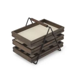 Terrace Jewelry Storage Box Black/Walnut - Umbra 7 Terrace Jewelry Storage Box Black/Walnut - Umbra -Bathroom Products Store GUEST 442a453e 87b8 4147 adbb 5210d8d26c1a