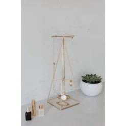 Prisma Jewelry Stand Brass - Umbra -Bathroom Products Store GUEST 443601f5 de31 4643 99b4 5f50e39787ca