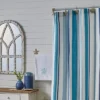 Split P Colby Stripe Blue Shower Curtain 72" X 72" -Bathroom Products Store GUEST 447d3c93 75f1 4a94 bf26 9cc371b25ef4