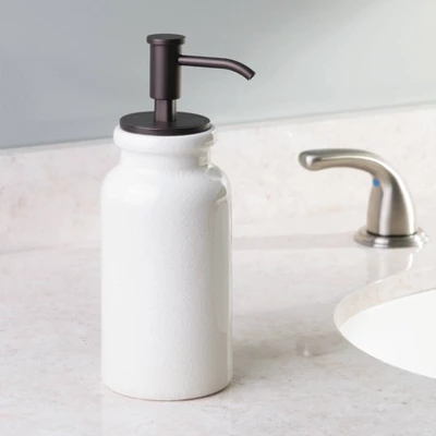 Westport Soap Pump Cream/Bronze - iDESIGN Westport Soap Pump Cream/Bronze - IDESIGN -Bathroom Products Store GUEST 44b7383b c05d 4972 95ae 05dd31de2447