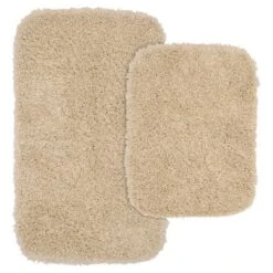 2pc Jazz Shaggy Washable Nylon Bath Rug Set - Garland -Bathroom Products Store GUEST 45417bf0 a943 49e8 bdb8 b93634341613