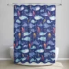 Whales Shower Curtain - Allure Home Creations