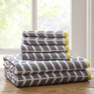 6pc Jacquard Bath Towel Set 6pc Jacquard Bath Towel Set -Bathroom Products Store GUEST 45e5f18a f1b0 40dc b320 c3e0008f592e