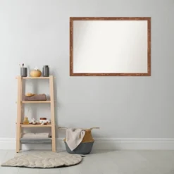 41" X 30" Non-Beveled Fresco Wood Bathroom Wall Mirror Light Pecan Brown - Amanti Art 6 41" X 30" Non-Beveled Fresco Wood Bathroom Wall Mirror Light Pecan Brown - Amanti Art -Bathroom Products Store GUEST 46f53686 c5d9 4919 ae1d 6f458369b7de