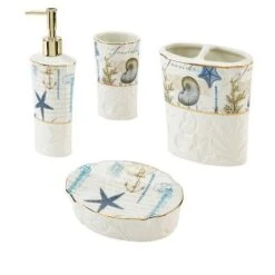 Avanti Antigua 4 Pc Bath Accessory Set