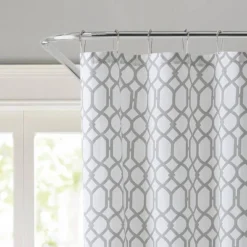 Shore Town Trellis Shower Curtain Gray - Tommy Bahama