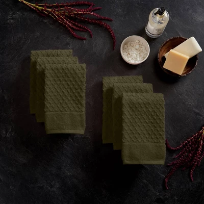 6pc Cotton Diamond Textured Hand Towel Set - Isla Jade 6pc Cotton Diamond Textured Hand Towel Set - Isla Jade -Bathroom Products Store GUEST 4aeec883 e8c2 4f48 a5c3 c1202e168d4f