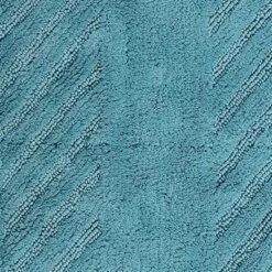 Diagonal Racetrack 100% Cotton Reversible Bath Rug 20" X 30" Aqua By Knightsbridge 3 Diagonal Racetrack 100% Cotton Reversible Bath Rug 20" X 30" Aqua By Knightsbridge -Bathroom Products Store GUEST 4c979426 5a9b 4767 8fad 95ff90530cd8