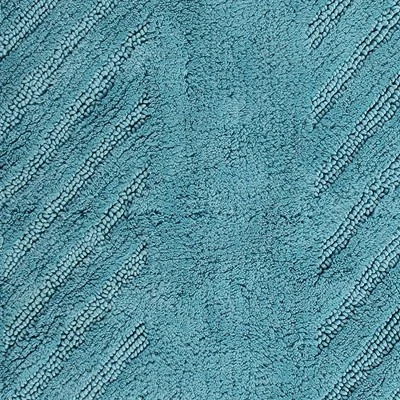 Diagonal Racetrack 100% Cotton Reversible Bath Rug 20" x 30" Aqua by Knightsbridge Diagonal Racetrack 100% Cotton Reversible Bath Rug 20" X 30" Aqua By Knightsbridge -Bathroom Products Store GUEST 4c979426 5a9b 4767 8fad 95ff90530cd8