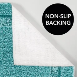 MDesign Soft Microfiber Non-Slip Spa Mat Rug, 34" X 21" -Bathroom Products Store GUEST 4f16add5 360e 4f66 8afc bef8c0f96d39