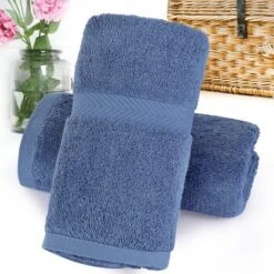 2 Pcs Cotton Absorbent Luxury Bath Towel Sets - PiccoCasa -Bathroom Products Store GUEST 4f8dc076 a9ac 4e17 895d 4fcadc30bbd6