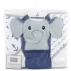 Hudson Baby Infant Boy Cotton Rich Hooded Towels, Sailor Elephant, One Size -Bathroom Products Store GUEST 505ac528 f4e8 4d65 ab7a e27d4a3e7003