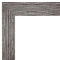 42" X 30" Non-Beveled Pinstripe Plank Gray Bathroom Wall Mirror - Amanti Art 3 42" X 30" Non-Beveled Pinstripe Plank Gray Bathroom Wall Mirror - Amanti Art -Bathroom Products Store GUEST 51b4ba29 fdf4 4cd0 b999 37fc85becd12