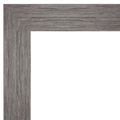 42" x 30" Non-Beveled Pinstripe Plank Gray Bathroom Wall Mirror - Amanti Art 42" X 30" Non-Beveled Pinstripe Plank Gray Bathroom Wall Mirror - Amanti Art -Bathroom Products Store GUEST 51b4ba29 fdf4 4cd0 b999 37fc85becd12