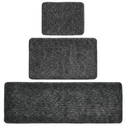 MDesign Spa Rug For Bathroom, Varied Sizes, Set Of 3 -Bathroom Products Store GUEST 51df122c a5b4 4280 ad5a 4acb27331fe6
