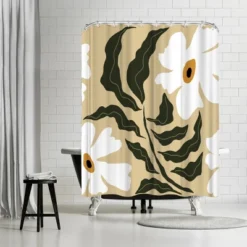 Americanflat 71x74 Floral & Botanical Shower Curtain By Miho Art Studio -Bathroom Products Store GUEST 526c5337 fde3 42f7 b933 565c4263ef25