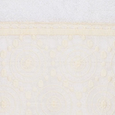 2pc Arian Cream Lace Embellished Hand Towels - Linum Home Textiles 2pc Arian Cream Lace Embellished Hand Towels - Linum Home Textiles -Bathroom Products Store GUEST 535ebc5c 2798 4603 a42b 5ba0edad015e