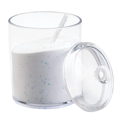 mDesign Plastic Laundry Shelf Storage Organizer Jar Holder Set, 3 Pack - Clear MDesign Plastic Laundry Shelf Storage Organizer Jar Holder Set, 3 Pack - Clear -Bathroom Products Store GUEST 55a63e1b 82c7 431d 8196 601d43f180cb