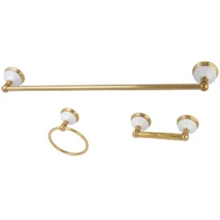 3pc Victorian Towel Bar Bathroom Hardware Set - Kingston Brass -Bathroom Products Store GUEST 564ea2f7 2d4e 4677 9a0e 770444f549ba