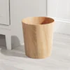 MDesign Round Trash Can Wastebasket Garbage Bin - Natural 2 MDesign Round Trash Can Wastebasket Garbage Bin - Natural -Bathroom Products Store GUEST 5689e6cd 7e5e 4b98 89d5 c02185d6b446