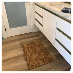 Woven Teak Bath Mat Brown - Hip-o Modern Living -Bathroom Products Store GUEST 577c3b8f efda 4cf0 80e0 bf260a272b53