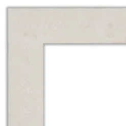 44" X 33" Non-Beveled Rustic Plank White Bathroom Wall Mirror - Amanti Art -Bathroom Products Store GUEST 591ba4bf 017e 47d0 a367 249ff957ab37
