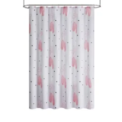 16pc Ballet Shower Curtain Bath Set Pink - Olivia & Finn