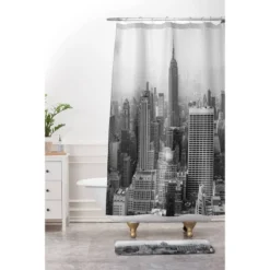 Bethany Young Photography In A New York State Of Mind Memory Foam Bath Mat Black/White - Deny Designs -Bathroom Products Store GUEST 5b0342bb 27f0 47fe 9702 666075ac6a72