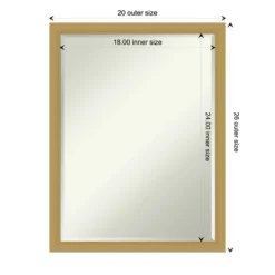 Grace Brushed Narrow Petite Bevel Bathroom Wall Mirror 4 Grace Brushed Narrow Petite Bevel Bathroom Wall Mirror -Bathroom Products Store GUEST 5dcc3b91 2350 4ed8 a5c8 60a8037b6126