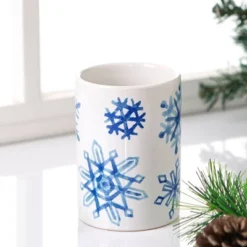 3pc Snowflakes Bathroom Accessories Set - Allure Home Creations -Bathroom Products Store GUEST 5df0e9a2 cb5c 4cc9 926b 7c7fef41759f