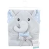 Hudson Baby Infant Boy Cotton Rich Animal Hooded Towel, White Dots Gray Elephant, One Size -Bathroom Products Store GUEST 5e40b4b8 b96a 4fa3 ba0f 13911be42573