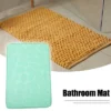 Unique Bargains Bathroom Rugs Polyester Bath Mat Machine Washable Green Cobblestone Pattern 23.62"x15.75" -Bathroom Products Store GUEST 5e853e24 8cf0 4262 90a8 86d562399dd2